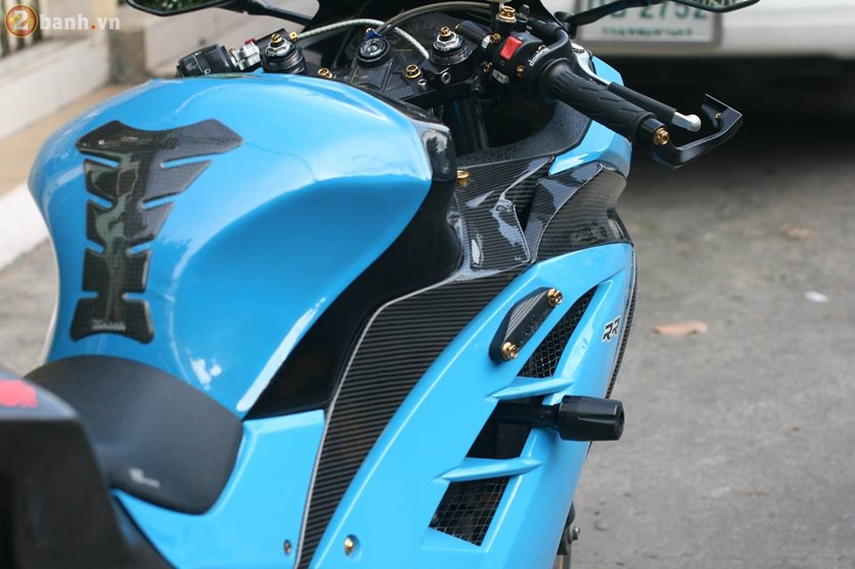 Kawasaki ninja 300 cực chất trong sắc xanh đầy nổi bật