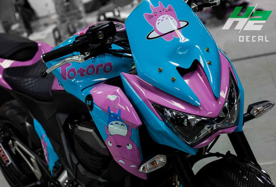 Kawasaki z800 phong cách totoro ngộ nghĩnh