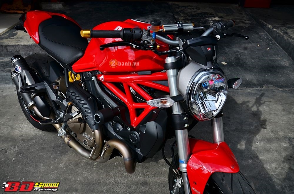 Ducati monster 821 quyến rũ với dàn đồ chơi độ vừa đủ