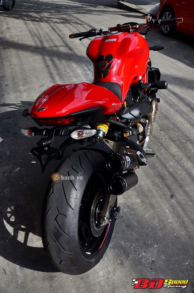 Ducati monster 821 quyến rũ với dàn đồ chơi độ vừa đủ