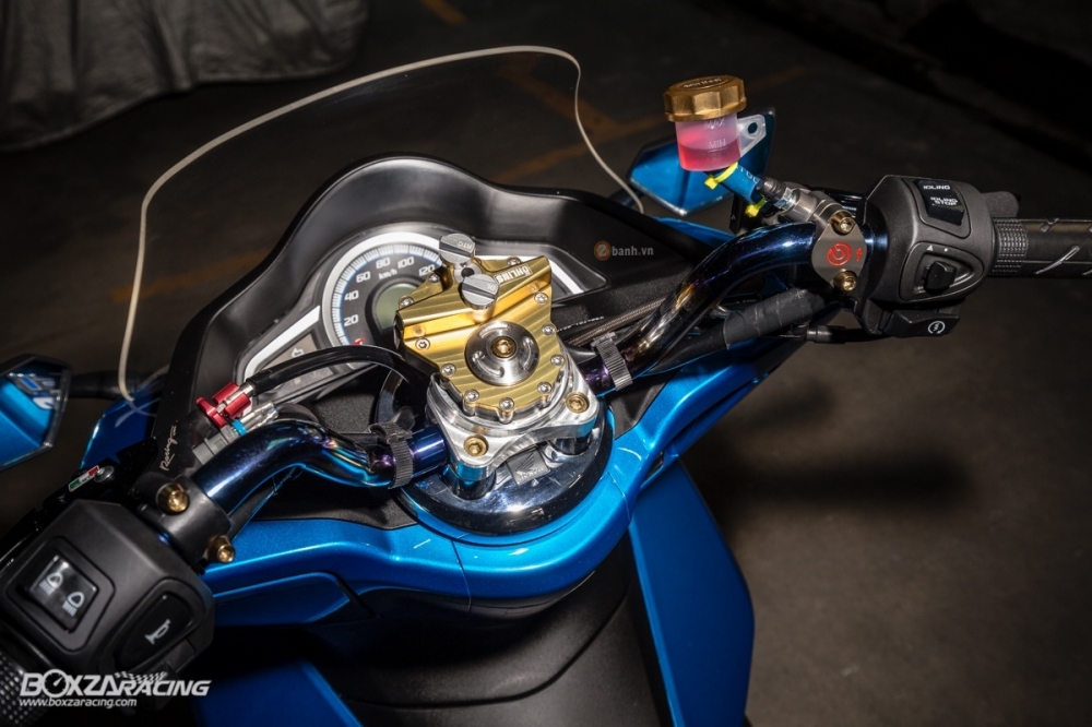 Honda pcx 150 deep blue đơn giản tạo ấn tượng mạnh