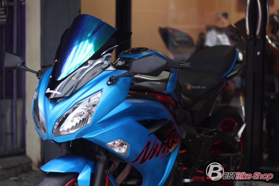 Kawasaki ninja 650 đầy chất chơi với những trang bị đắt giá