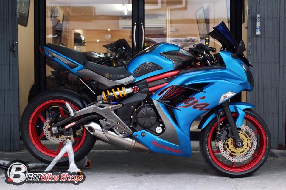 Kawasaki ninja 650 đầy chất chơi với những trang bị đắt giá