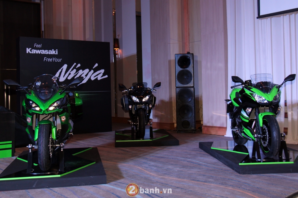 Kawasaki ninja 1000 ninja 650 và ninja zx-10rr phiên bản 2017 chính thức ra mắt tại thái lan