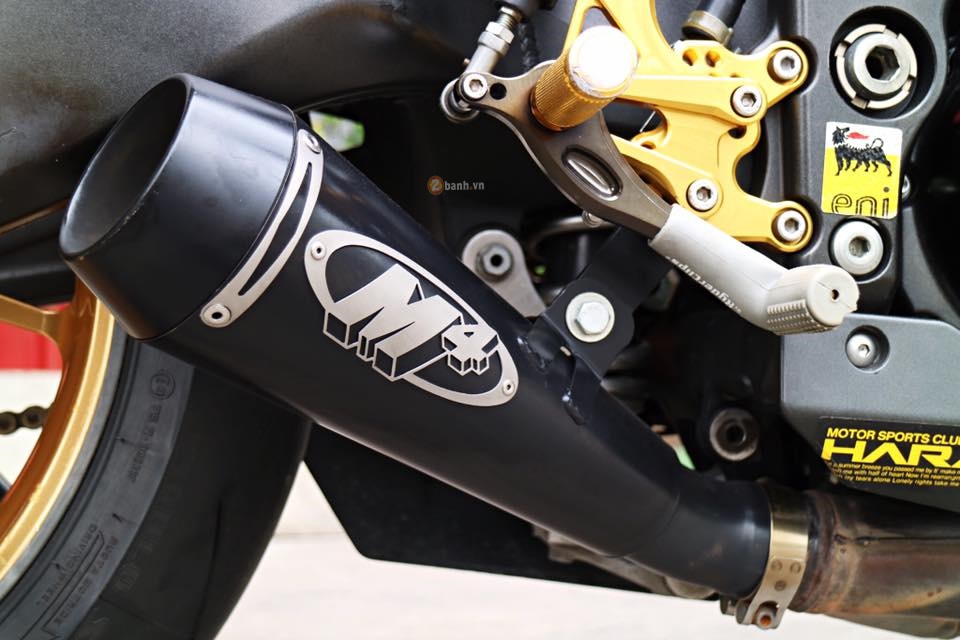 Kawasaki zx-10r bản độ hàng hiệu đầy ấn tượng của biker thái