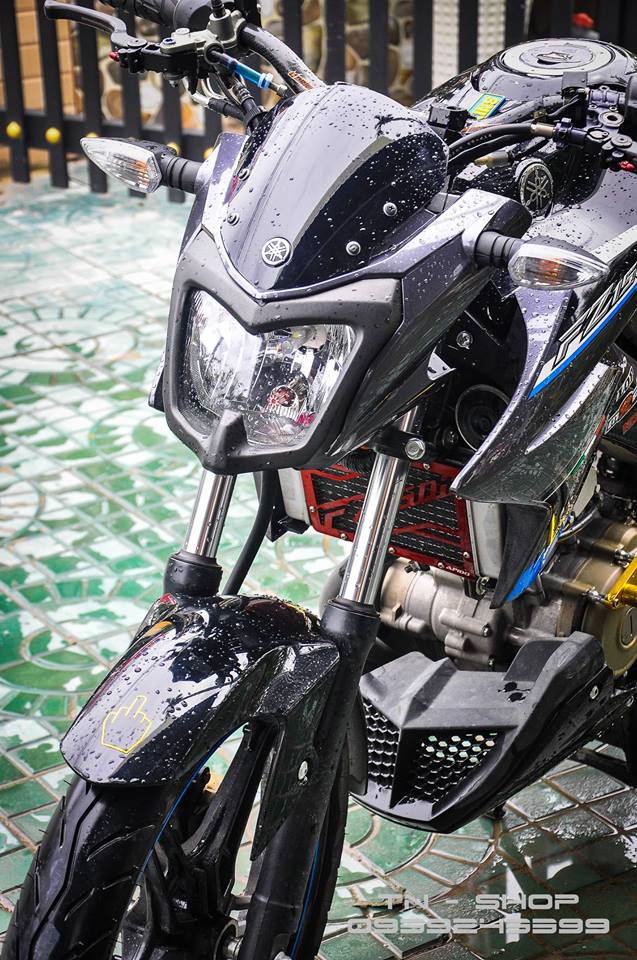 Yamaha fz 150 trang bị nhiều option tại miền tây sông nước