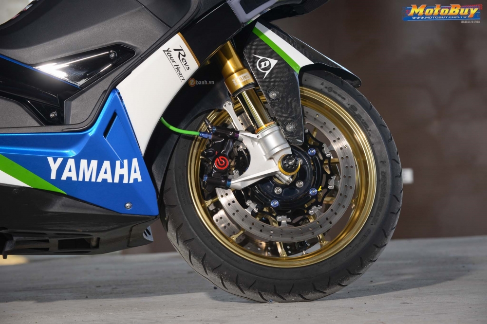 Yamaha tmax 530 trang bị bộ giáp vài trăm triệu đồng