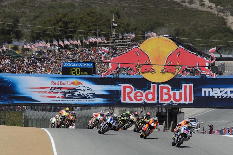 MotoGP2013Chang 9 Red Bull US Grand Prix Laguna Seca Circuit Nua chang duong
