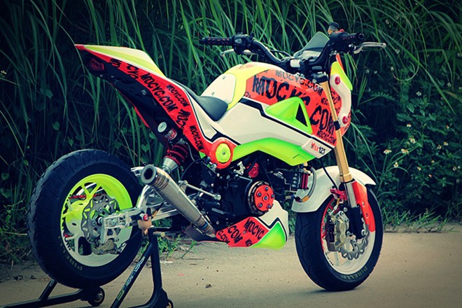 Honda MSX do phong cach sportbike dep mat - 4