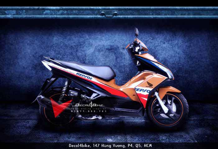 Tem do cho Honda Air Blade 125 moi - 8