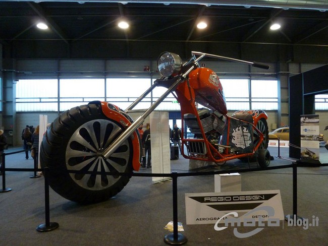 Regio Design XXL Chopper Moto lon nhat the gioi - 3