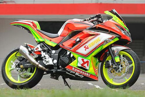 Kawasaki Ninja 250 cai luong nhung dep