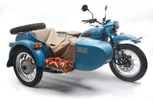 Ural trinh lang sidecar phien ban Gaucho Rambler