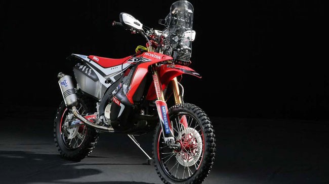 Honda CRF 450 Rally San sang cho Dakar 2014