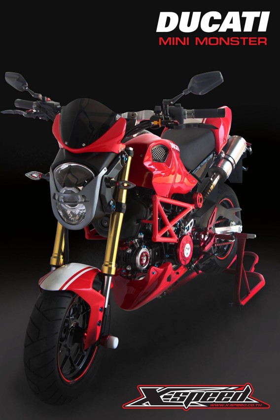 Ducati Monster do cho tre em ben Malaysia - 2