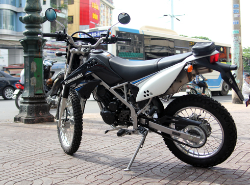 Kawasaki KLX 125 2013 da xuat hien tai Viet Nam