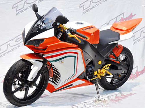 Kawasaki Ninja 250R do phong cach Ducati 848 tai Indonesia - 4
