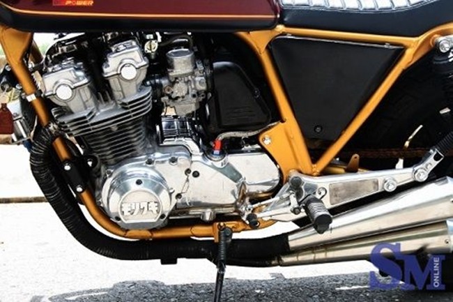 Honda CB750F do phong cach Street Tracker cuc ngau - 4