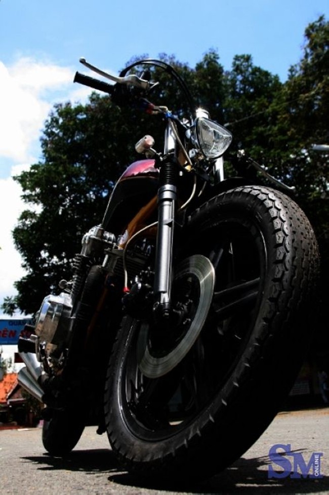 Honda CB750F do phong cach Street Tracker cuc ngau - 7