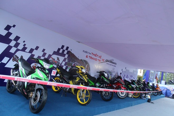 10 xe Yamaha Exciter khoe sac tai Hai Phong