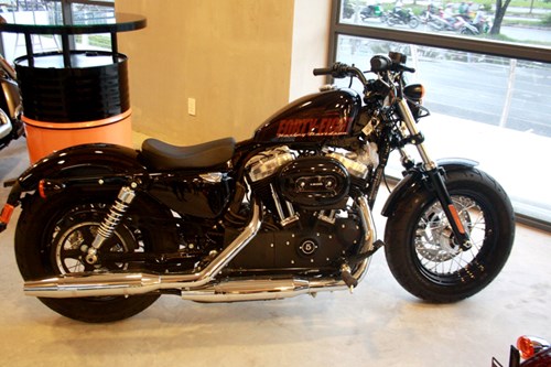 Dan moto Harley Davidson model 2014 khoe dang o Sai Gon - 9