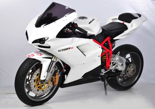 Ducati 1098S tu nakedbike Yamaha FZ16