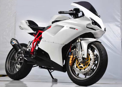 Ducati 1098S tu nakedbike Yamaha FZ16 - 2