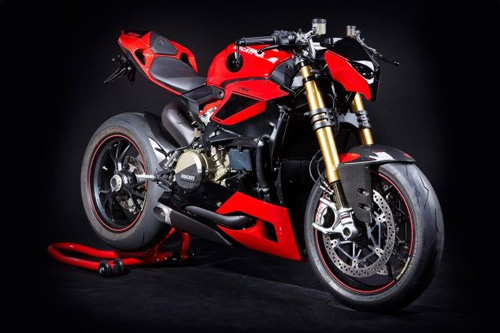Ducati 1199 Panigale theo phong cach streetfighter