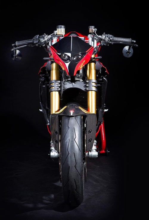 Ducati 1199 Panigale theo phong cach streetfighter - 2