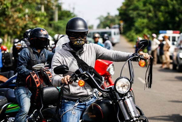 Ngam dan xe khung cua CLB Saigon HOG Harley Owners group dieu hanh tai Ho Tram - 18