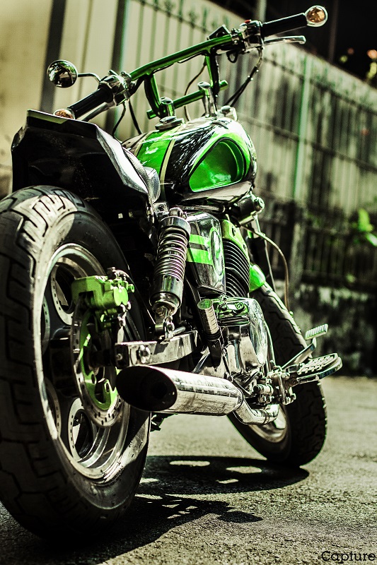 Rebel bau 250cc do Harley Badland