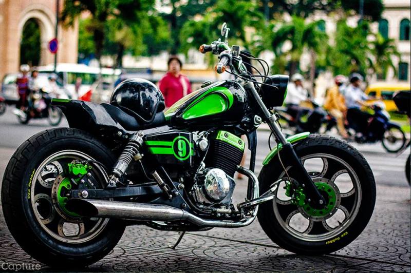 Rebel bau 250cc do Harley Badland - 3