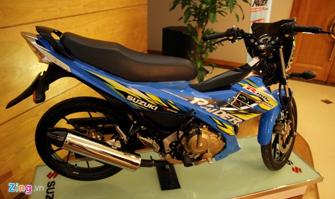 Suzuki Raider R150 ra mat tai Ha Noi