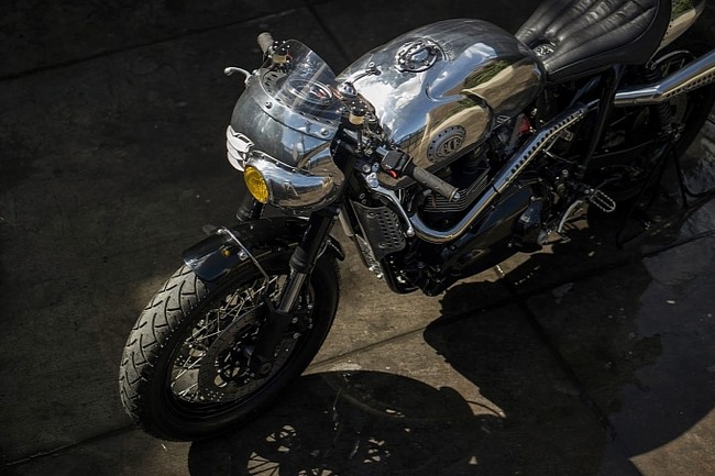 Triumph Thruxton Cafe Racer Chat va chat hon nua - 6