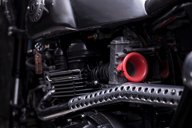 Triumph Thruxton Cafe Racer Chat va chat hon nua - 24