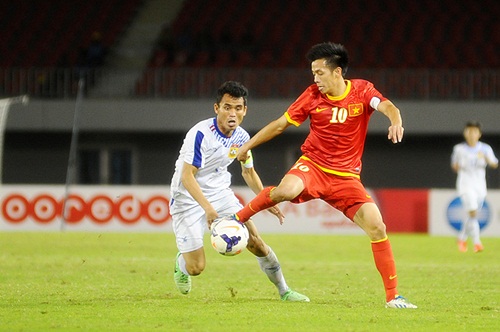 U23 Viet Nam 50 U23 Lao canh cua vao ban ket con nam trong tam tay
