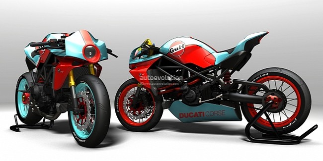 Ve dep cua nhung bo body kit danh cho Ducati Monster - 5