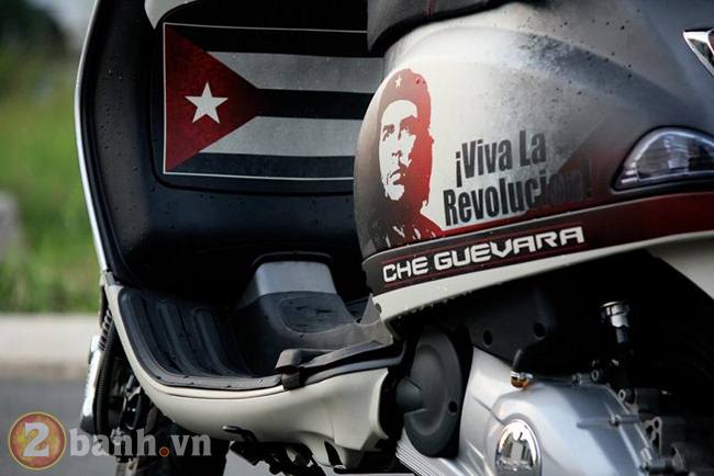 Vespa LX ve AB hinh Che Guevara cuc doc o AB Miracle - 6