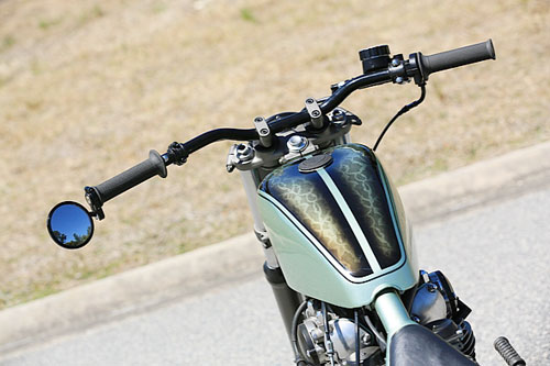 Yamaha XS650 do phong cach bobber - 3