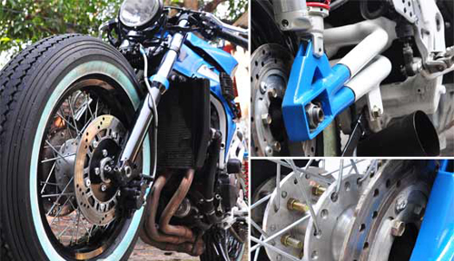 Honda CBR600RR ban do caferacer den tu Indonesia - 3