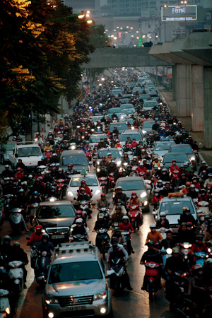 Thu do Ha Noi un tac ngay giap tet - 5