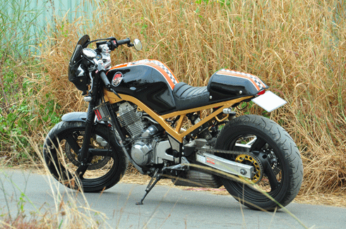 Yamaha SRX400 danh cho fan ham mo cafe racer - 3