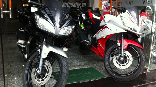 Dai ly Yamaha tai Ha Noi phan phoi R15 voi gia 105 trieu