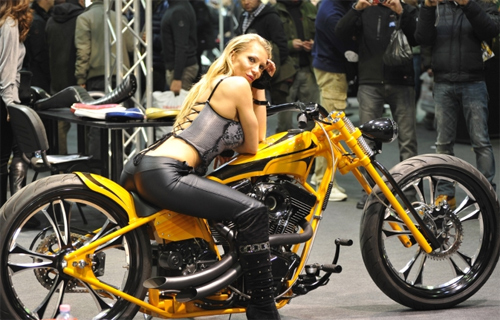 Moto va nguoi dep do o Motor Bike Expo 2014 - 7