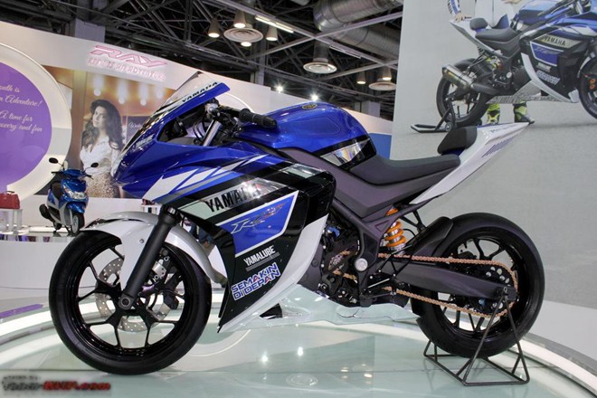Nhieu mau xe Yamaha trung bay tai trien lam Auto Expo 2014 - 3