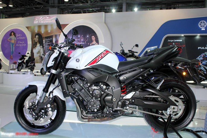 Nhieu mau xe Yamaha trung bay tai trien lam Auto Expo 2014 - 7