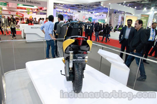 TVS Graphite concept Scooter phong cach may bay tang hinh - 5