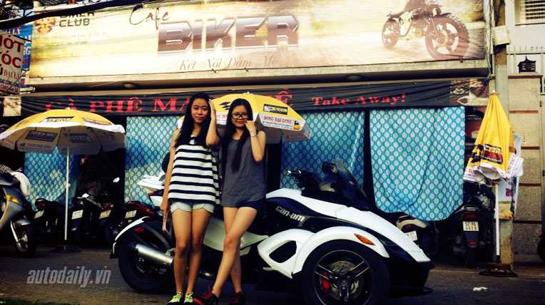 Cafe Bike diem den cho dan biker tai Sai Gon - 2