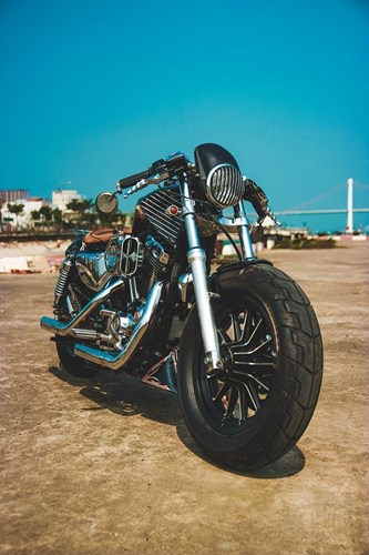 Harley Davidson phong cach samurai tai Viet Nam