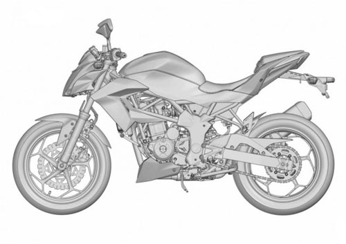 Kawasaki chuan bi co mau nakedbike 250 moi